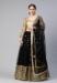 Picture of Good Looking Net & Satin Black Lehenga Choli