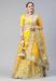 Picture of Alluring Net & Satin Yellow Lehenga Choli