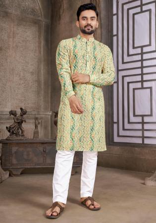 Picture of Resplendent Cotton Rosy Brown Kurtas