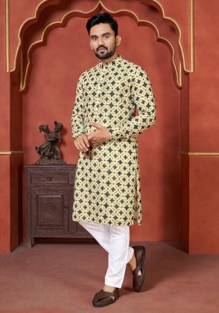 Picture of Amazing Cotton Tan Kurtas