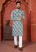 Picture of Good Looking Cotton Dark Sea Green Kurtas