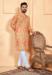 Picture of Resplendent Cotton Burly Wood Kurtas