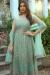 Picture of Taking Net Dark Sea Green Anarkali Salwar Kameez