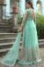 Picture of Taking Net Dark Sea Green Anarkali Salwar Kameez