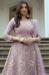 Picture of Lovely Net Grey Anarkali Salwar Kameez