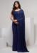 Picture of Radiant Georgette Midnight Blue Saree