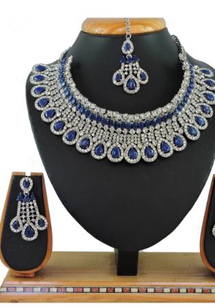 Picture of Bewitching Navy Blue Necklace Set