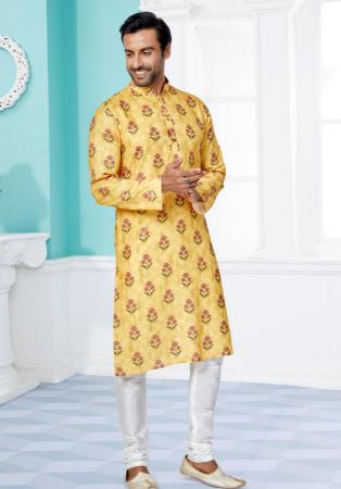 Picture of Wonderful Cotton Khaki Kurtas