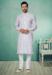 Picture of Sightly Silk White Kurtas