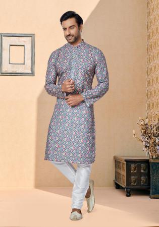 Picture of Beauteous Silk Rosy Brown Kurtas