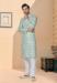 Picture of Ideal Silk Dark Sea Green Kurtas