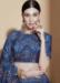 Picture of Taking Chiffon Dark Slate Blue Lehenga Choli