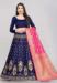 Picture of Pretty Silk Midnight Blue Lehenga Choli