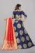 Picture of Beautiful Silk Navy Blue Lehenga Choli