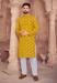 Picture of Alluring Cotton Dark Golden Rod Kurtas