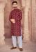 Picture of Fine Cotton Maroon Kurtas