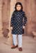 Picture of Excellent Cotton Dark Slate Grey Kids Kurta Pyjama