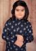 Picture of Excellent Cotton Dark Slate Grey Kids Kurta Pyjama