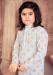 Picture of Grand Cotton White Kids Kurta Pyjama