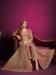 Picture of Statuesque Net Rosy Brown Anarkali Salwar Kameez