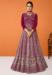 Picture of Enticing Georgette Maroon Anarkali Salwar Kameez