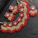 Picture of Comely Fire Brick Necklace Set