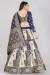 Picture of Shapely Silk Off White Lehenga Choli