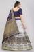 Picture of Marvelous Silk White Lehenga Choli