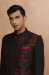 Picture of Graceful Silk Black Kurtas