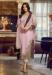 Picture of Georgette Rosy Brown Straight Cut Salwar Kameez