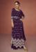 Picture of Pleasing Georgette Purple Anarkali Salwar Kameez