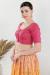 Picture of Resplendent Silk Deep Pink Designer Blouse