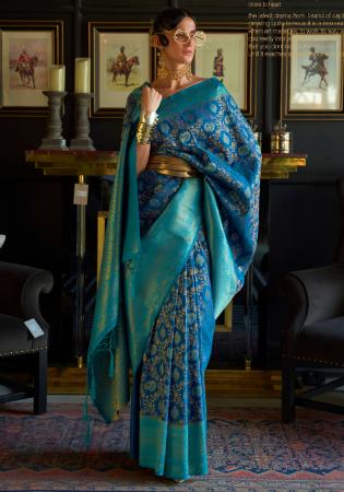 Picture of Exquisite Silk Light Sea Green Saree