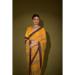 Picture of Superb Chiffon Orange Saree