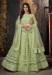 Picture of Wonderful Net Dark Sea Green Lehenga Choli