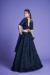 Picture of Radiant Georgette Midnight Blue Lehenga Choli