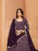 Picture of Georgette Dark Olive Green Anarkali Salwar Kameez