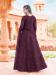 Picture of Magnificent Net Dark Olive Green Anarkali Salwar Kameez