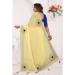 Picture of Pretty Georgette Pale Golden Rod Saree