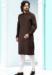 Picture of Exquisite Silk Dark Olive Green Kurtas