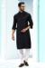 Picture of Classy Silk Black Kurtas