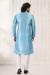 Picture of Sightly Silk Light Steel Blue Kurtas