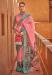 Picture of Ideal Cotton & Silk Dark Salmon Saree