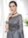 Picture of Resplendent Linen Light Slate Grey Saree