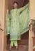 Picture of Enticing Cotton Dark Khaki Straight Cut Salwar Kameez