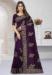 Picture of Wonderful Silk Purple Saree