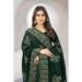 Picture of Nice Silk Forest Green Saree