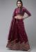 Picture of Excellent Satin Saddle Brown Lehenga Choli