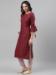 Picture of Good Looking Rayon Maroon Kurtis & Tunic