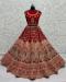 Picture of Elegant Chiffon Maroon Lehenga Choli